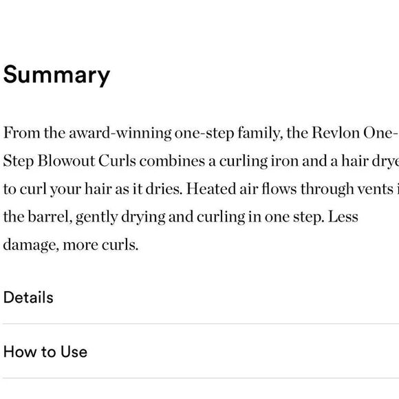 REVLON One-Step Blowout Curls - Picture 10 of 10